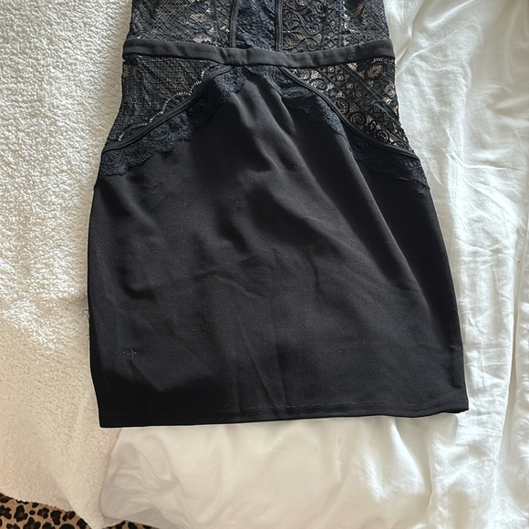 Lace Little Black Dress - Picture 3 of 5